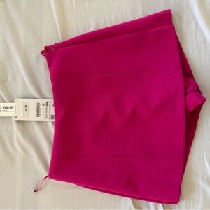 Zara Hot Pink Mini Skirt
